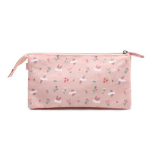 Estuche 3 Compartimentos Blossom Birds Personalizable