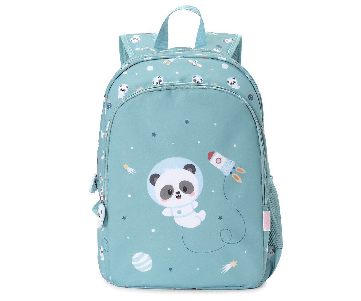 Mochila Mediana Pandas in Space + Llavero Personalizable - Imagen 4