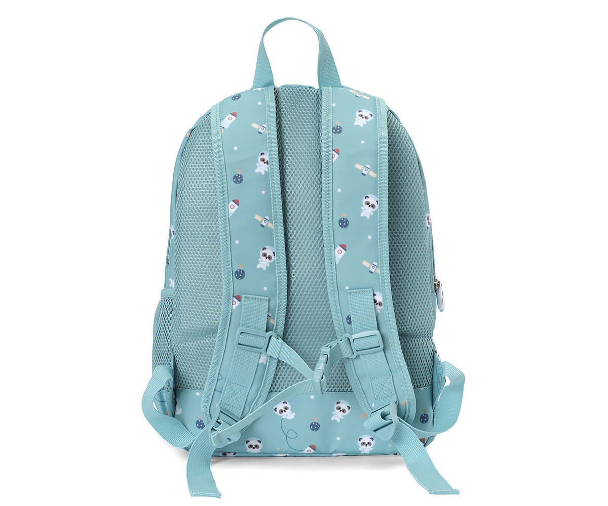 Mochila Mediana Pandas in Space + Llavero Personalizable - Imagen 5