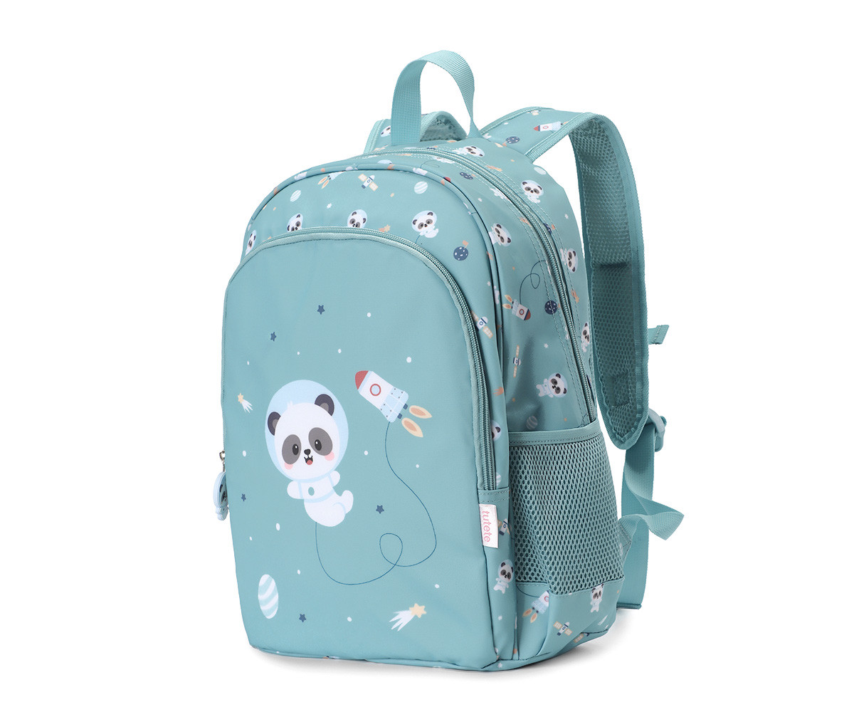 Mochila Mediana Pandas in Space + Llavero Personalizable - Imagen 6