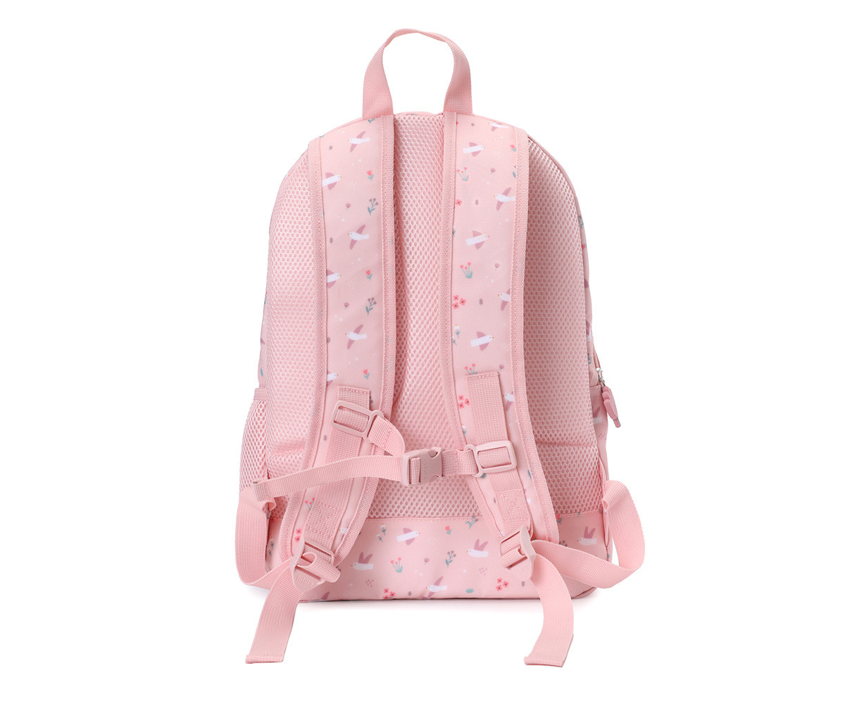 Mochila Mediana Blossom Birds + Llavero Personalizable - Imagen 5