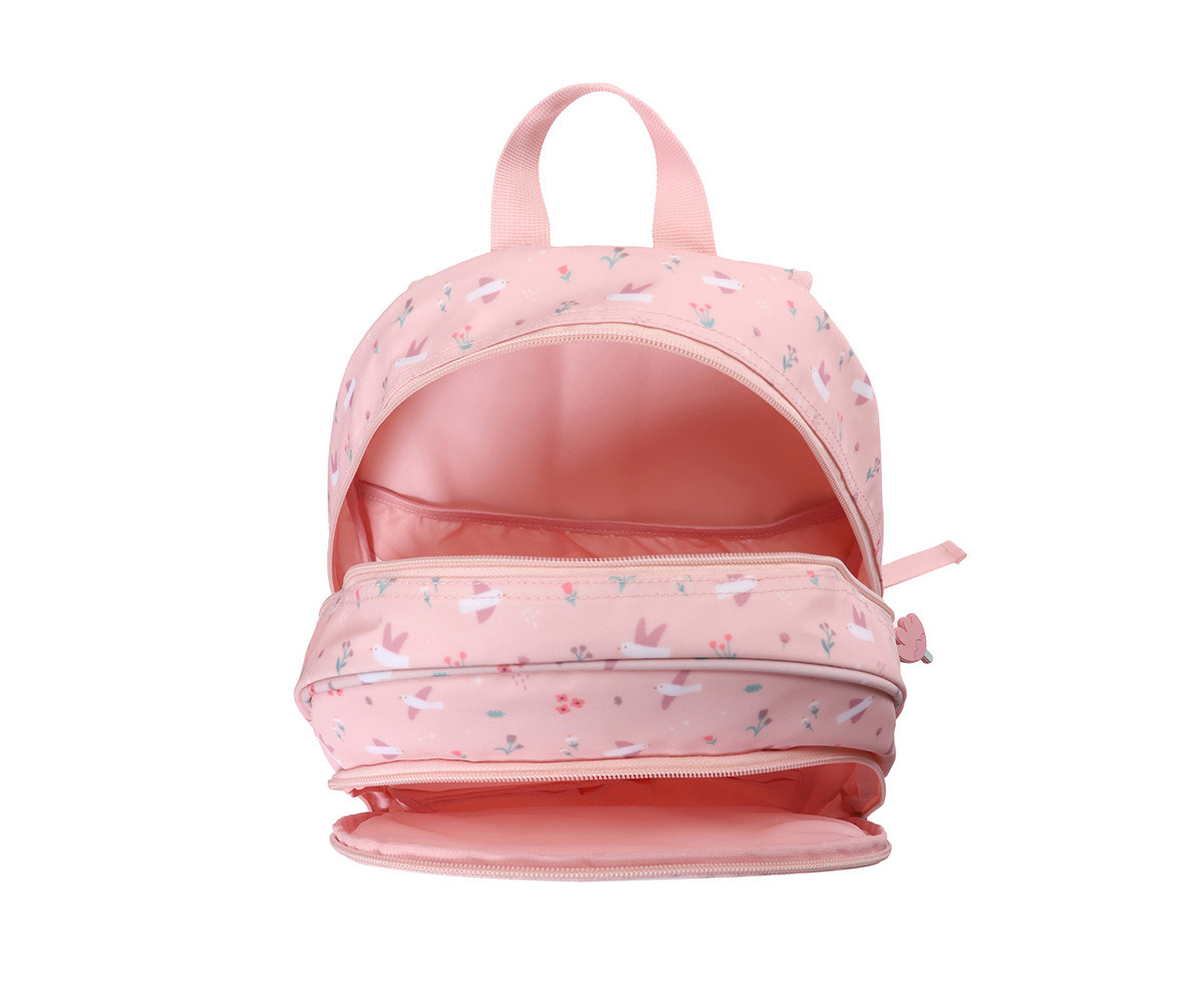 Mochila Mediana Blossom Birds + Llavero Personalizable - Imagen 7