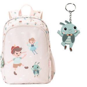 Mochila Mediana The Wooden Boy + Llavero Personalizable