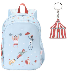 Mochila Mediana Circus Show + Llavero Personalizable