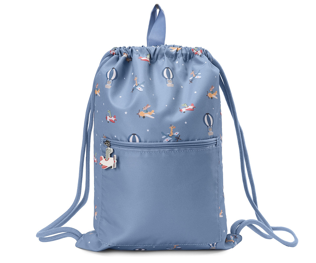 Mochila Saco Impermeable Planes Personalizable