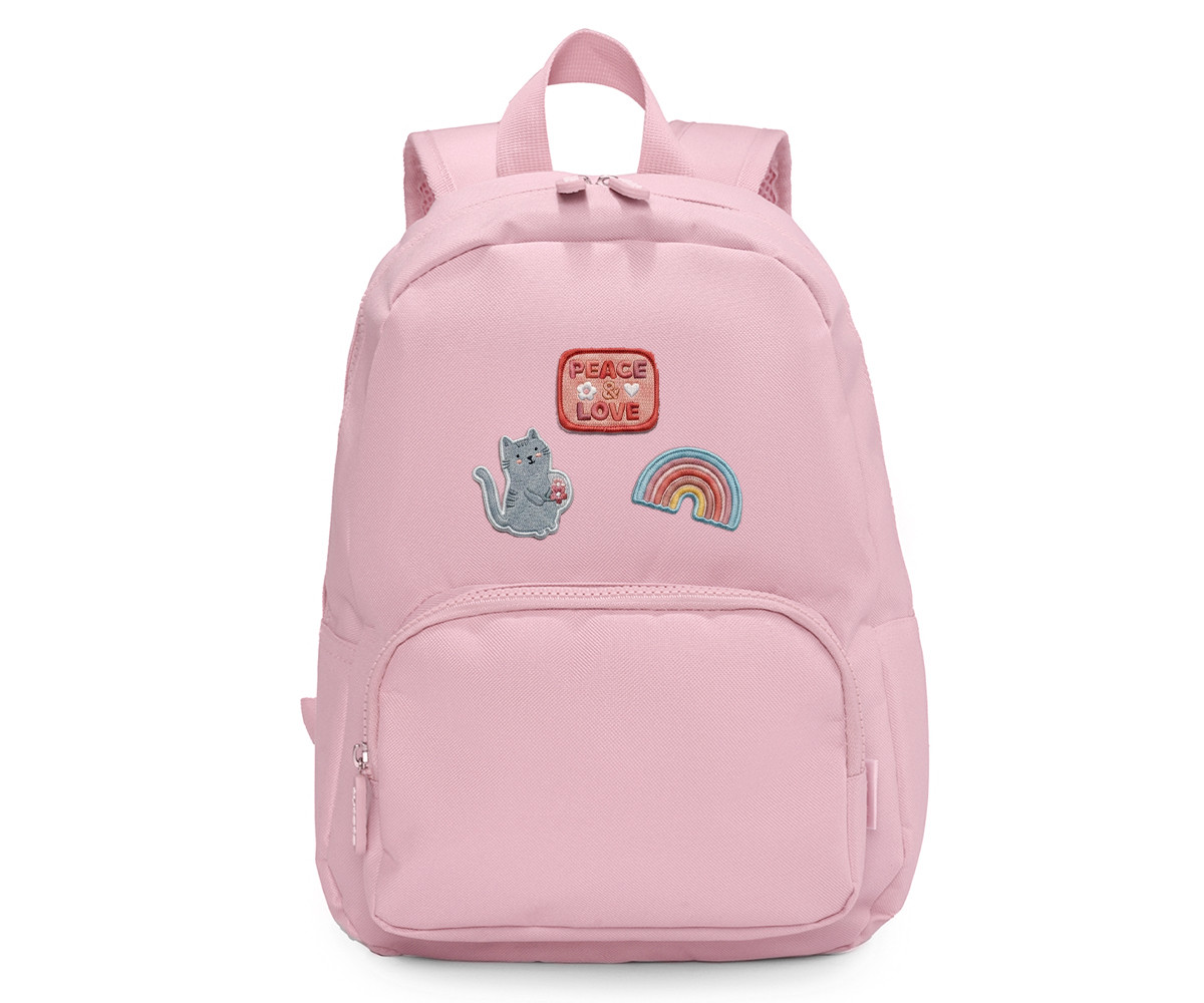 Mochila Solid Color Pink Personalizable - Imagen 4