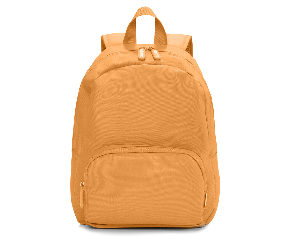 Mochila Solid Color Mustard + 6 Parches Autoadhesivos Nature - Imagen 3