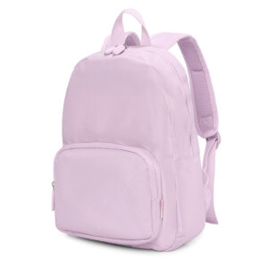Mochila Solid Color Lavander Personalizable