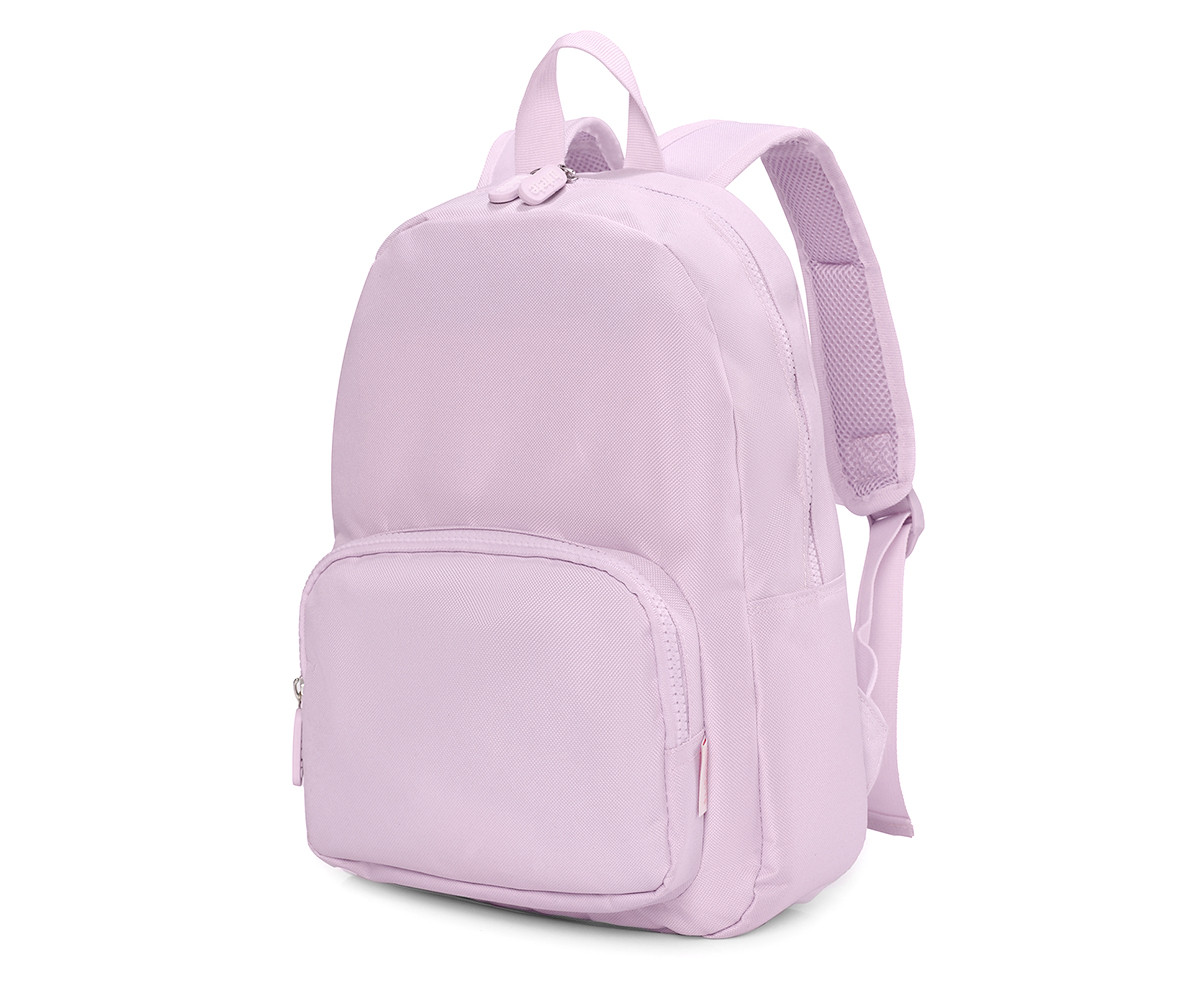 Mochila Solid Color Lavander Personalizable