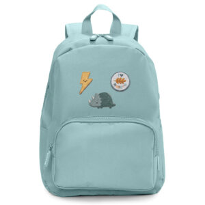 Mochila Solid Color Green + 6 Parches Autoadhesivos Nature