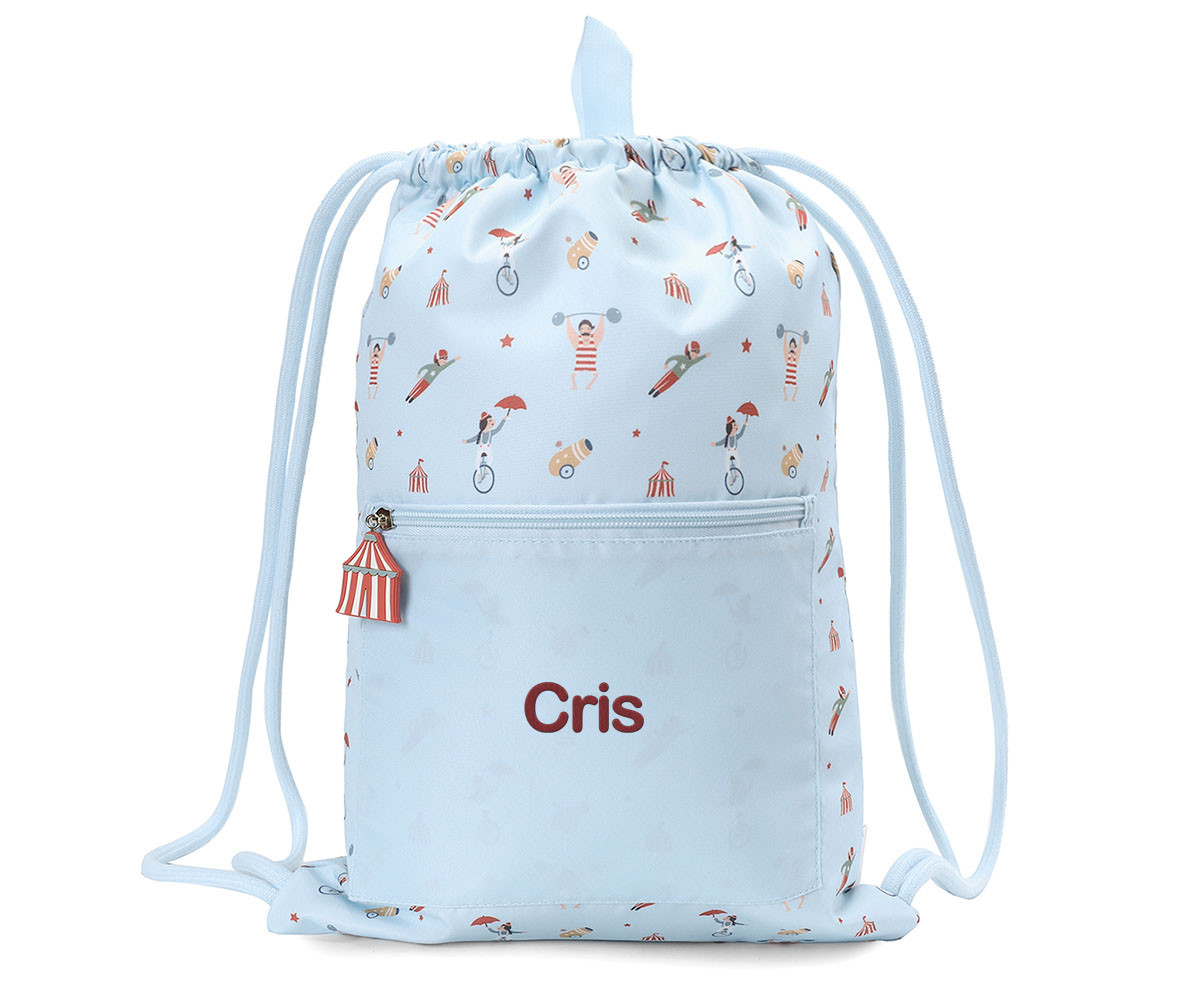 Mochila Saco Impermeable Circus Show Personalizable - Imagen 4
