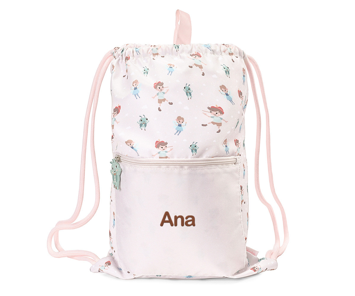 Mochila Saco Impermeable The Wooden Boy Personalizable - Imagen 3