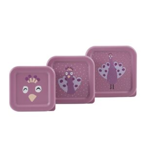 Cajas de almuerzo y botellas