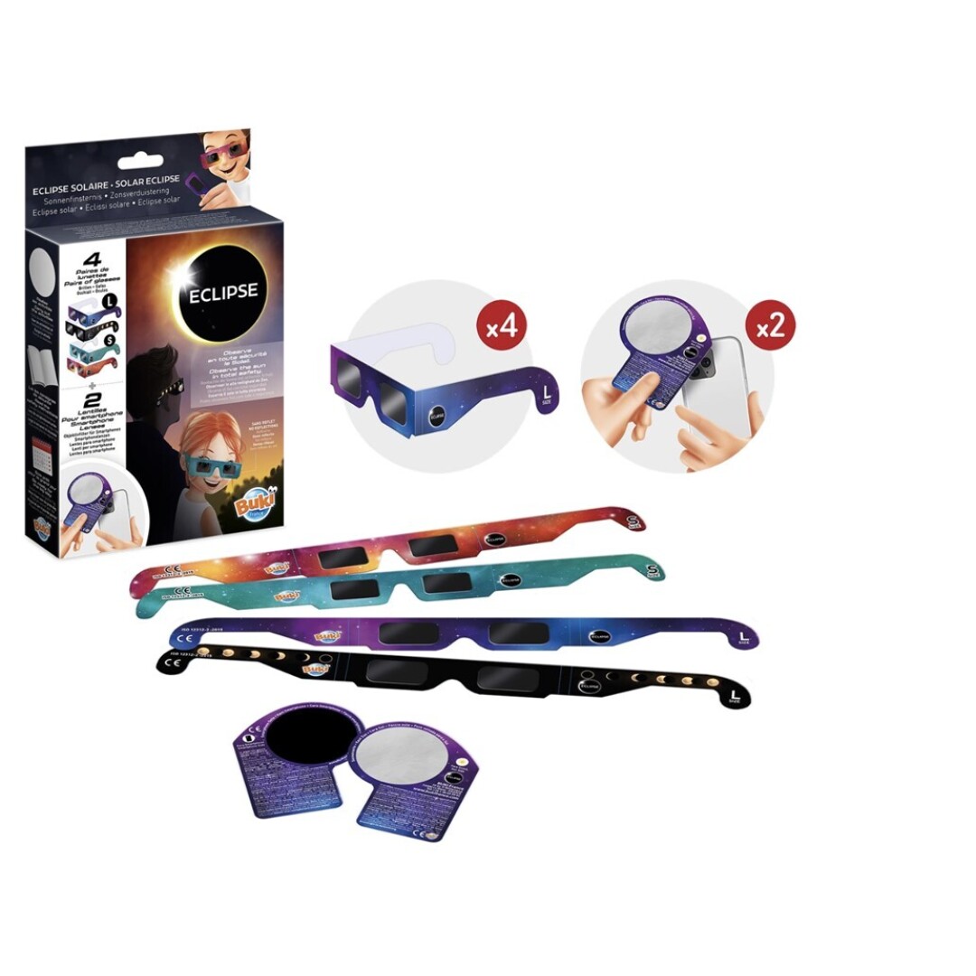 Gafas para Eclipses - Pack familiar