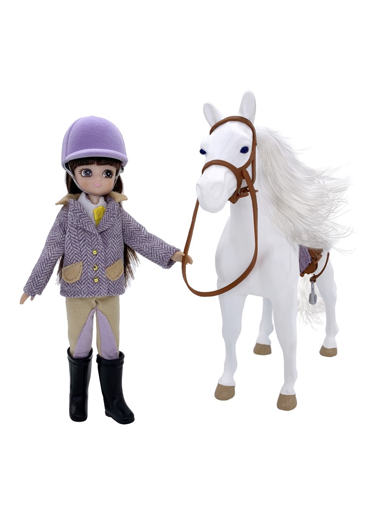 Conjunto de Pony Blanco y Lottie - Imagen 2