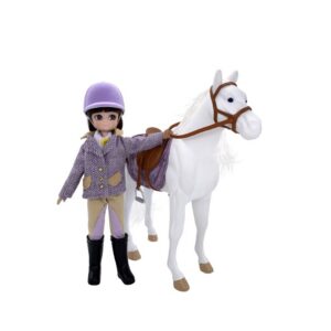 Conjunto de Pony Blanco y Lottie