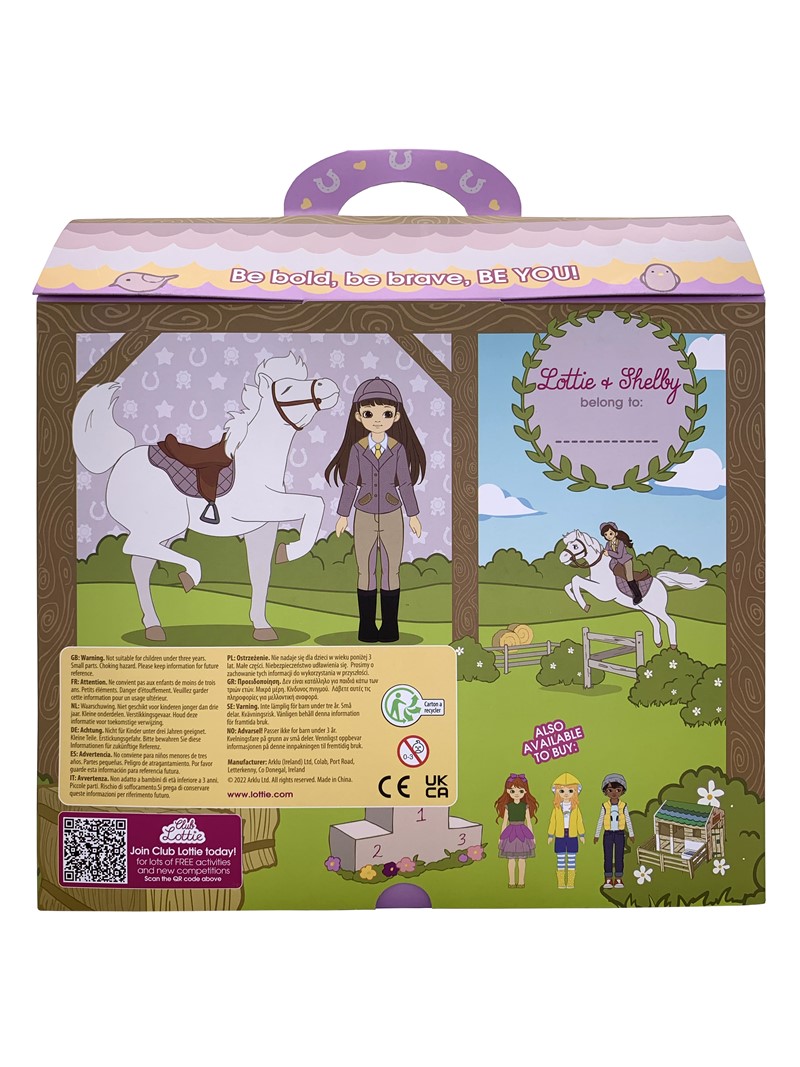 Conjunto de Pony Blanco y Lottie - Imagen 5