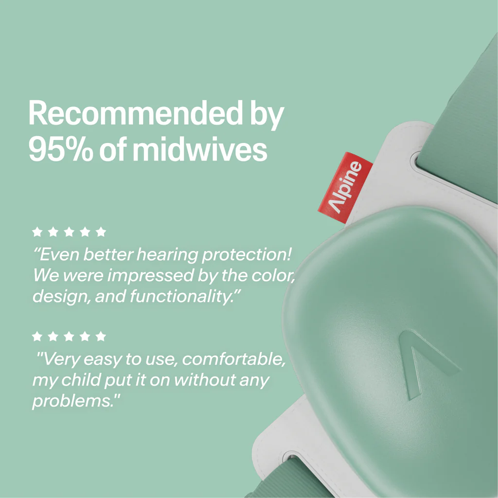 Cascos Anti Ruido Muffy Baby Comfort Verde Salvia - Imagen 4