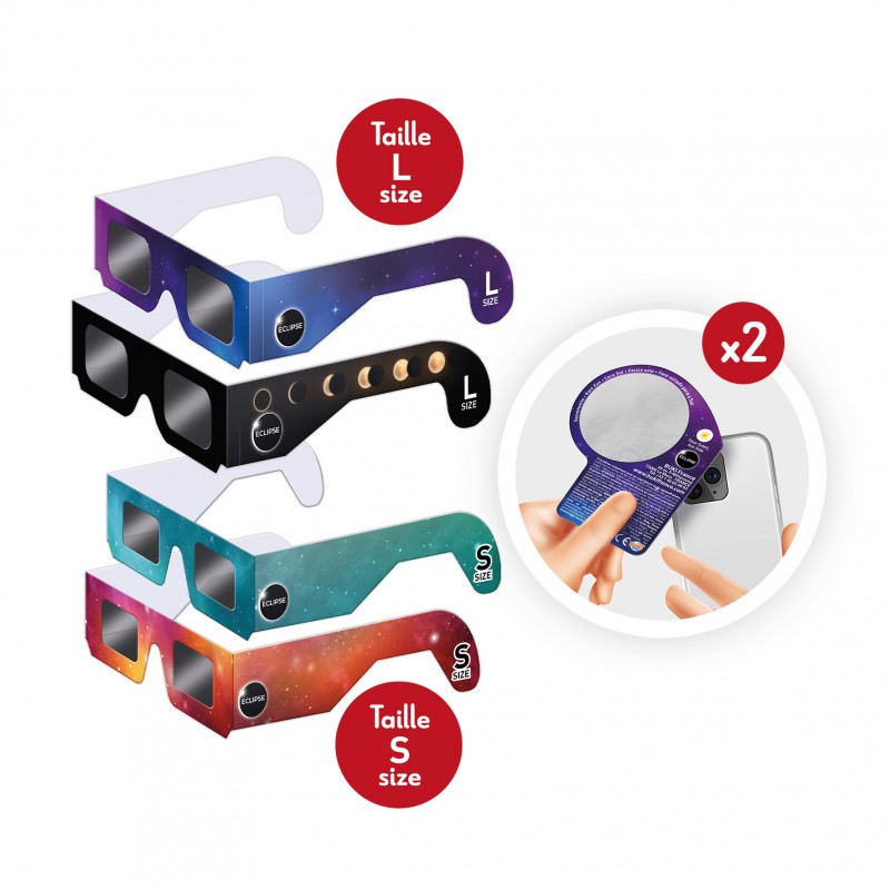 Gafas para Eclipses - Pack familiar - Imagen 4