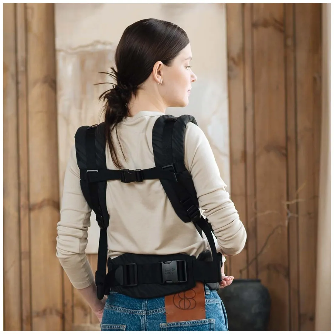 Mochila Portabebés One Love&Carry Truffle - Imagen 3