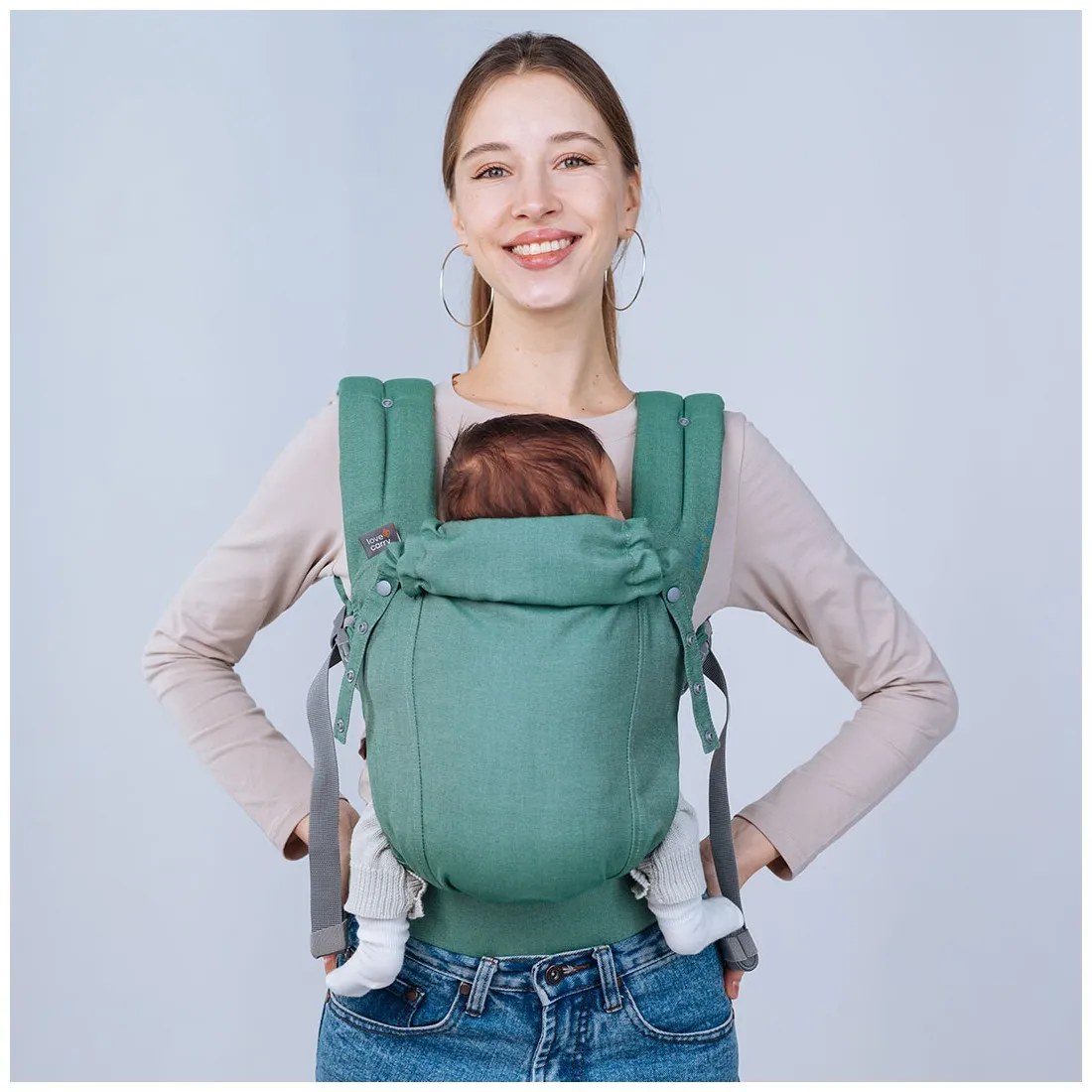 Mochila Portabebés Primo Love&Carry Rosemary