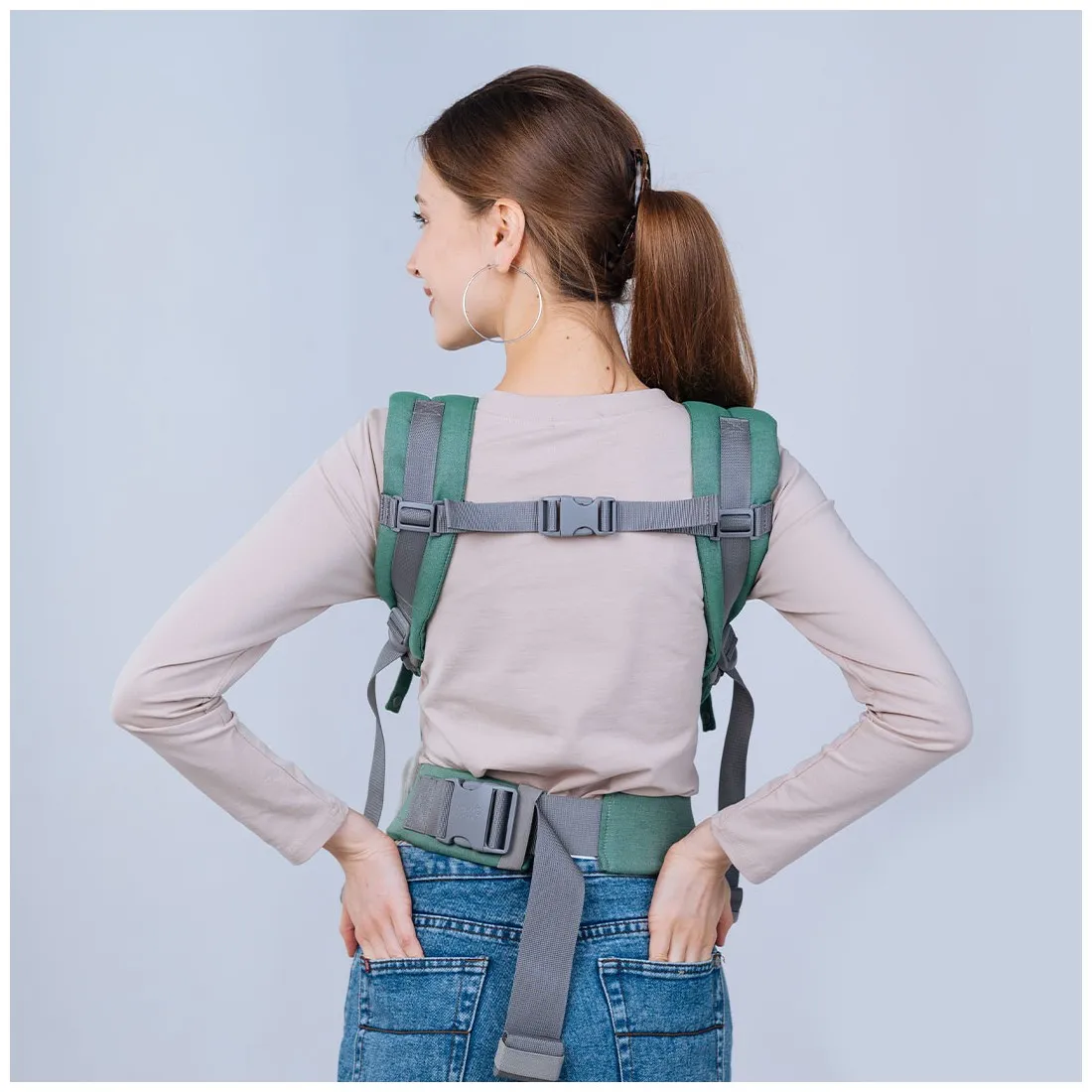 Mochila Portabebés Primo Love&Carry Rosemary - Imagen 4