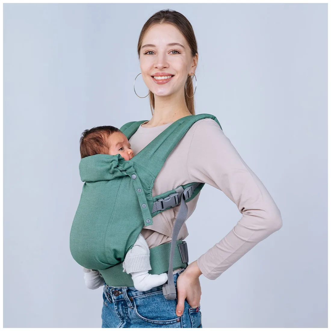 Mochila Portabebés Primo Love&Carry Rosemary - Imagen 2