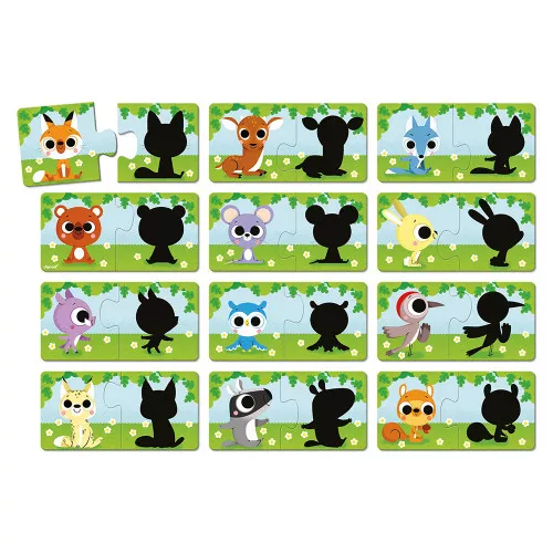 Puzzles Los Animales y su Sombra - Imagen 3