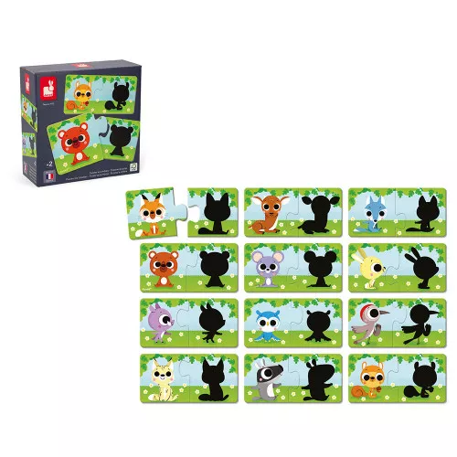 Puzzles Los Animales y su Sombra - Imagen 4