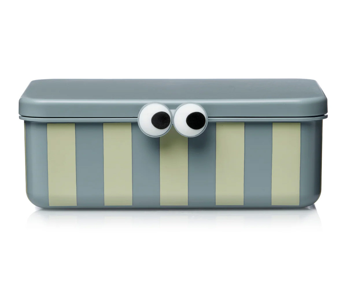 Caja de Almuerzo con 3 Bandejas Extraíbles Blue