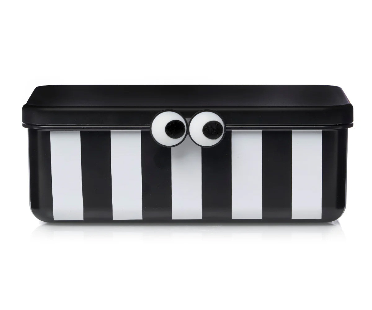 Caja de Almuerzo con 3 Bandejas Extraíbles Black