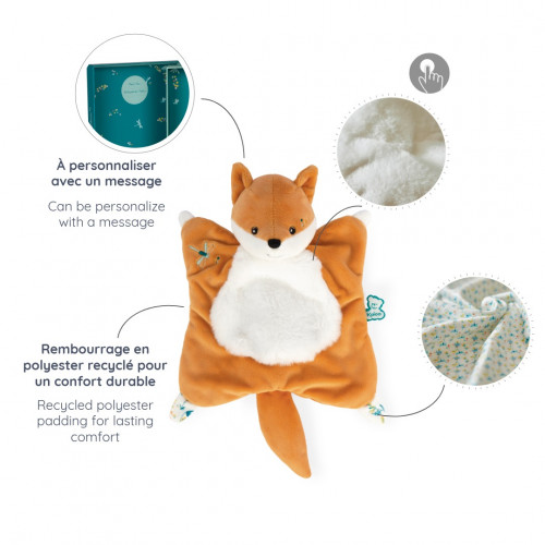 Doudou Triangular Zorro Leonard - Imagen 3