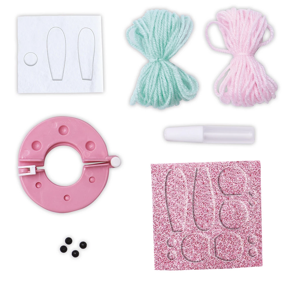 Kit Creativo - 2 Pompones de Animales para Crear - Imagen 5